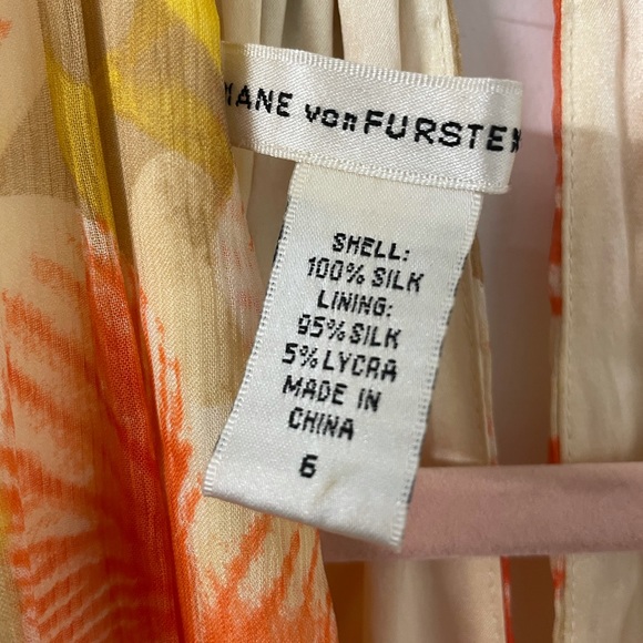 DVF silk beaded dress - Picture 3 of 5